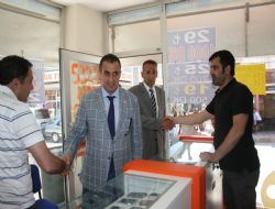 MHP Heyeti esnafı dinledi